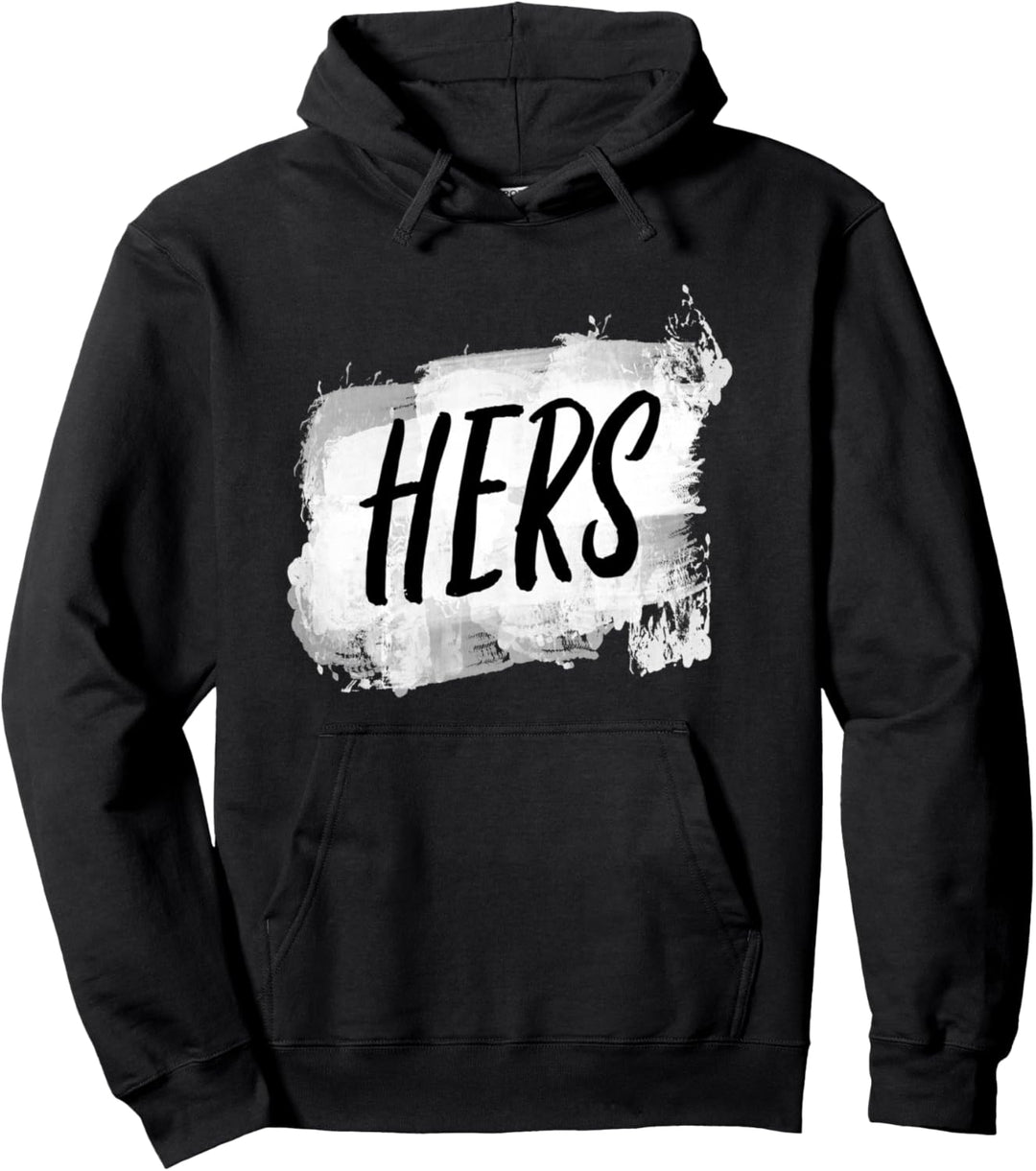 His Hers Pärchen Partnerlook Partner Pullover Hoodie