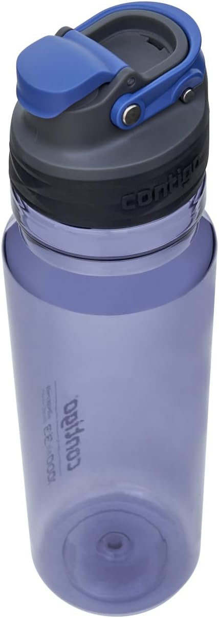 Contigo Free Flow Trinkflasche | grosse e Wasserflasche aus Tritan-Kunststoff | 100% auslaufsicher |