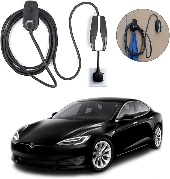 EV Ladegerät Typ 2 Wandhalterung, Kabelhalter Typ 2, Wandhalterung Ladekabel Typ 2, Ladekabel Wallbo