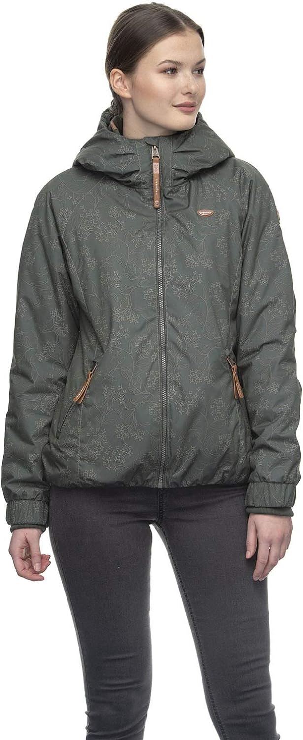 Ragwear W Dizzie Print XS Olive, XS Olive