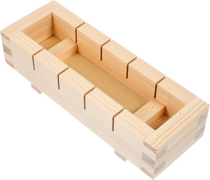 HEMOTON Onigiri- Form Presse Sushi Form Box Japanische Sushi Hersteller Holz Rechteckige Oshizushi F