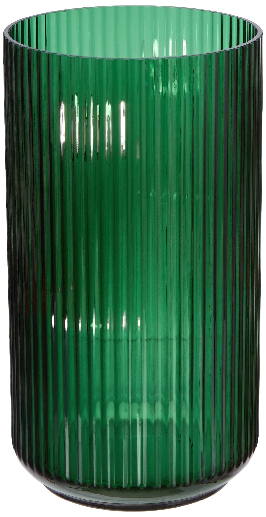 Lyngby Porcelæn Vase H38 cm Lyngby aus mundgeblasenem Glas zeitlos, grün H38 cm Grün, H38 cm Grün