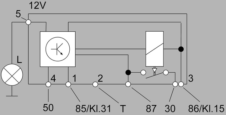 HELLA 4RV 008 188-301 Steuergerät, Glühzeit - 12V - 6-polig - Vorglühzeit: 8sec. - nachglühfähig - m