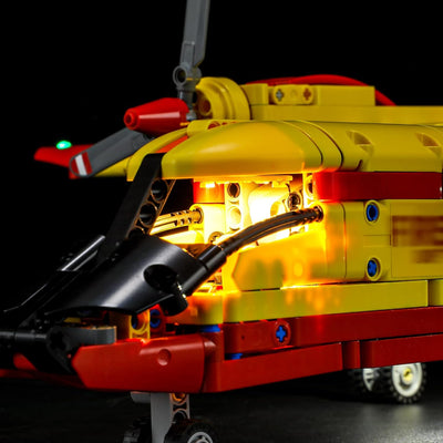 BRIKSMAX 42152 Led Licht für Lego Löschflugzeug - Compatible with Lego Technic Bausteinen Modell - O