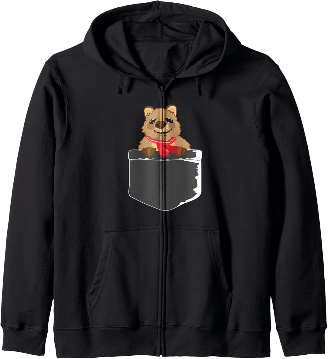 Quokka Baby Hemdtasche Weihnachtsschal Australien Beuteltier Kapuzenjacke