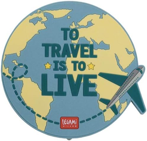 Legami Super Fast - Kabellose Aufladestation - World Mehrfarbig (Travel), Mehrfarbig (Travel)