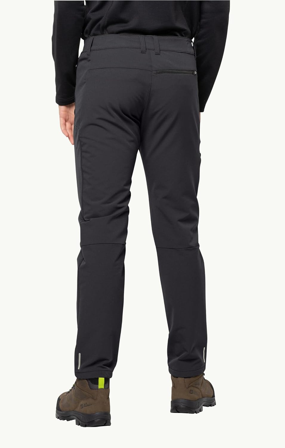 Jack Wolfskin Herren Wanderhose Activate Thermic Pants M 48 Schwarz, 48 Schwarz