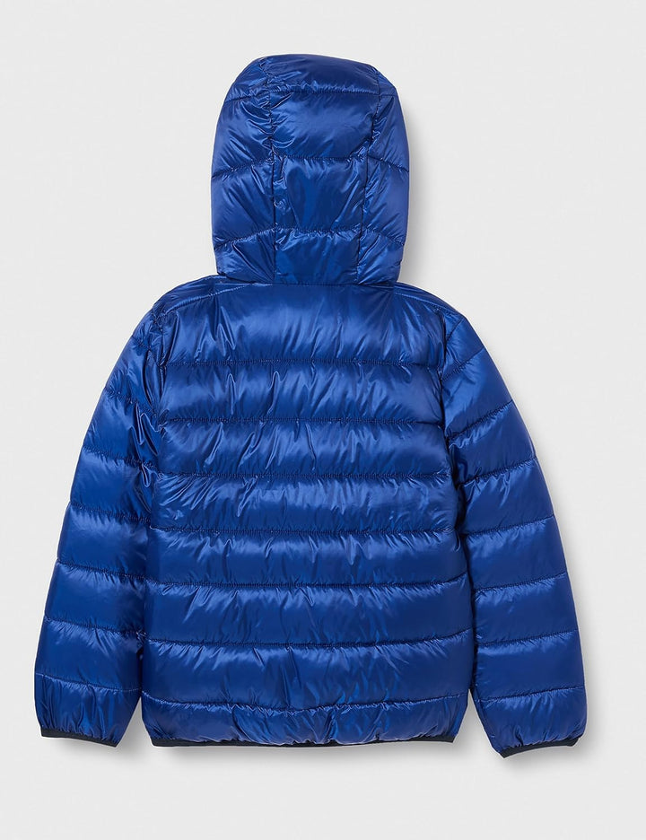 Champion Jungen Legacy Outdoor K-Light Wr Hooded Gepolsterte Jacke 7-8 Jahre Blu Marittimo, 7-8 Jahr
