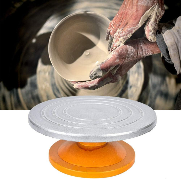 Pottery Turntable Model-Making Turntable, manuelles Pottery Wheel 12 Zoll Round Sculpting Wheel Stan
