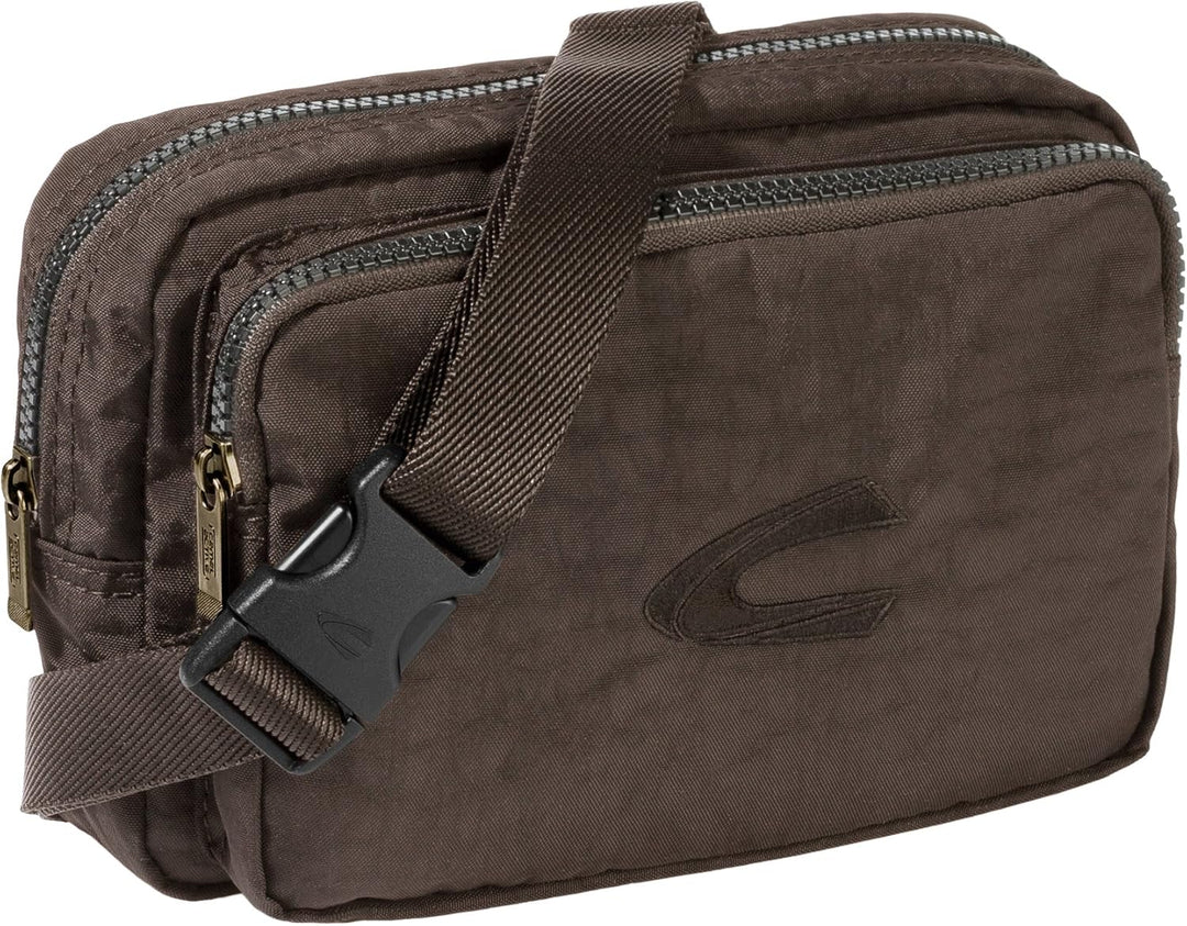 camel active bags Journey Herren Gürteltasche Bauchtasche Klein Braun 22 x 5 x 14 Beige, 22 x 5 x 14