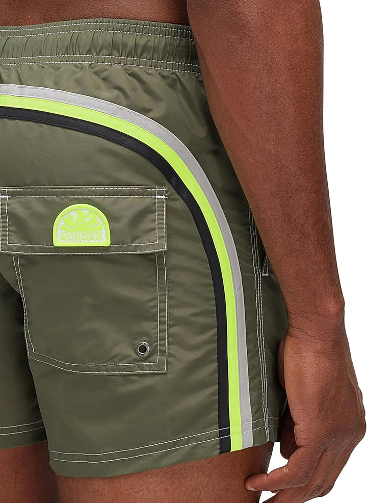 SUNDEK ELASTIC WAIST HERREN GRUN KOSTUM M504BDTA100604 XXL Grün, XXL Grün