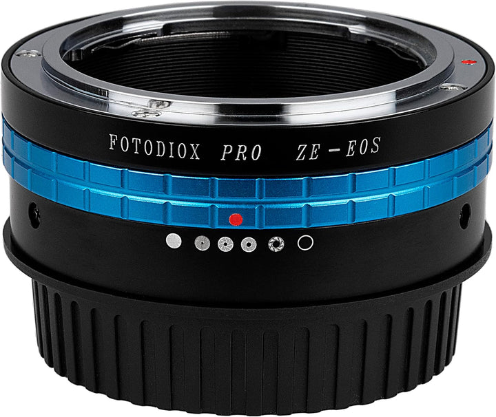 Fotodiox Pro Lens Mount Adapter Compatible with Mamiya ZE 35mm Film Lenses on Canon EOS EF/EF-S Came
