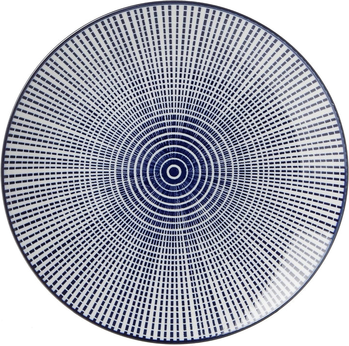Ritzenhoff &amp; Breker Speiseteller-Set Royal Makoto, 4-teilig, 26,5 cm Durchmesser, Porzellangeschirr,