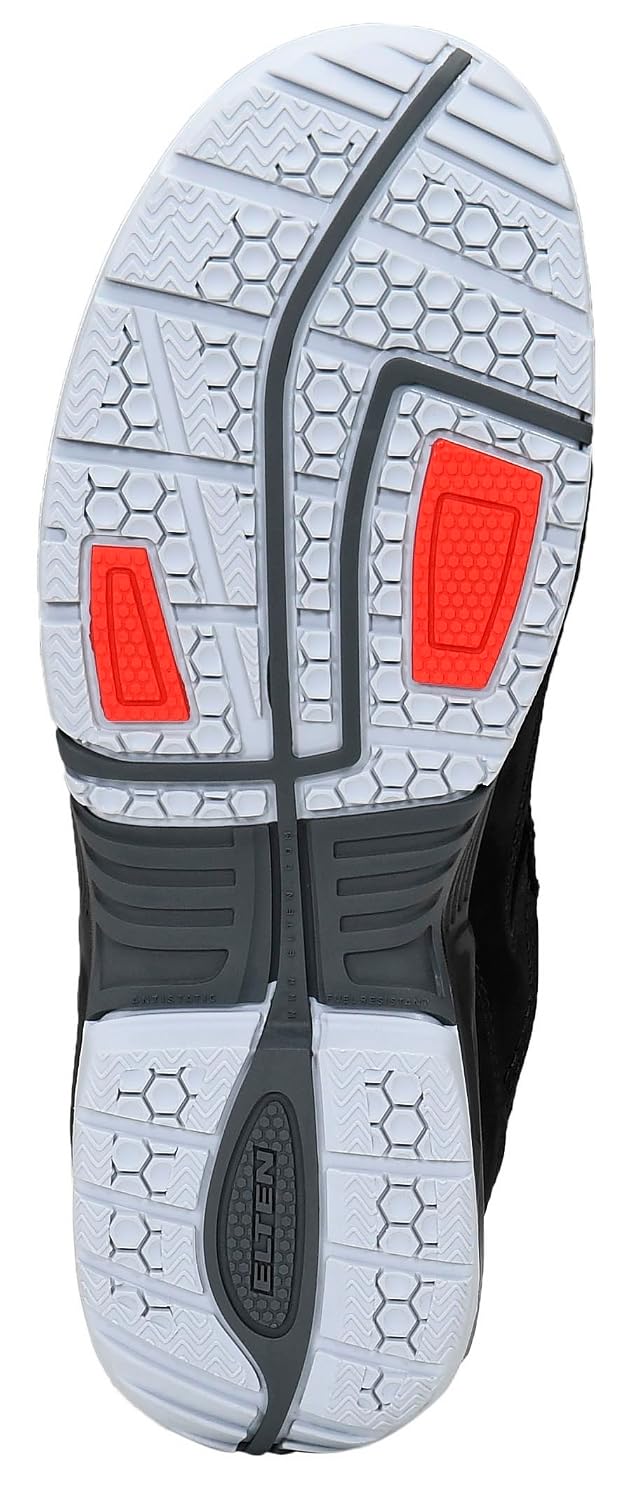ELTEN Sicherheitsschuhe DUSTIN BOA Low ESD S3, Herren, Leder/Textil, Stahlkappe, leicht, sportlich,