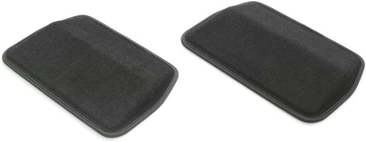 Skoda 000061141A Fussstütze Lounge Step Fussraum Fussmatte Textil Komfort Fussablage, Schwarz