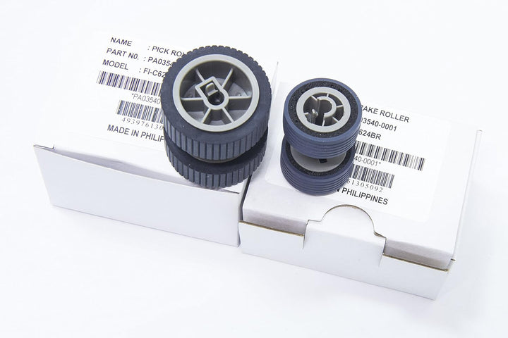 Yanzeo PA03540-0001 PA03540-0002 Scannerauswahl Roller für Fujitsu Fi-6130 Fi-6140 Fi-6230 Fi-6230Z