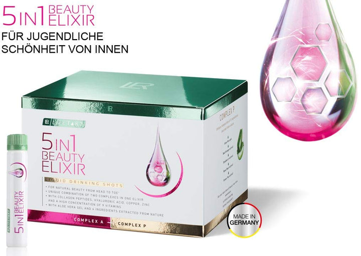 LR 5in1 Beauty Elixir für jugendliches Aussehen, reine Haut, straffer Körper, kraftvolles Haar und s