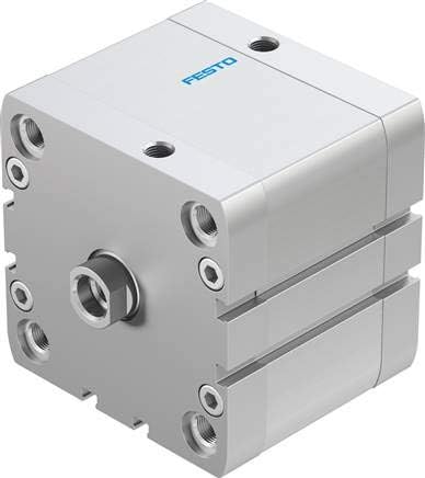 ADN-80-30-I-P-A (536367) Kompaktzylinder Hub:30mm Kolben-Durchmesser:80 mm Kolbenstangengewinde:M12