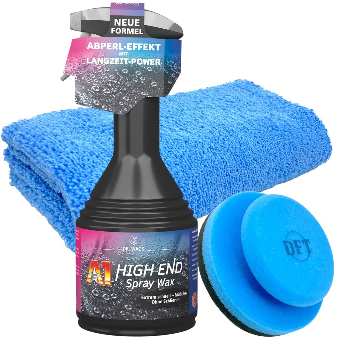 Dr.Wack HighEnd Wax Set mit Tuch & Applicator High End Wax mit 1 Tuch & 1 Applicator, High End Wax m
