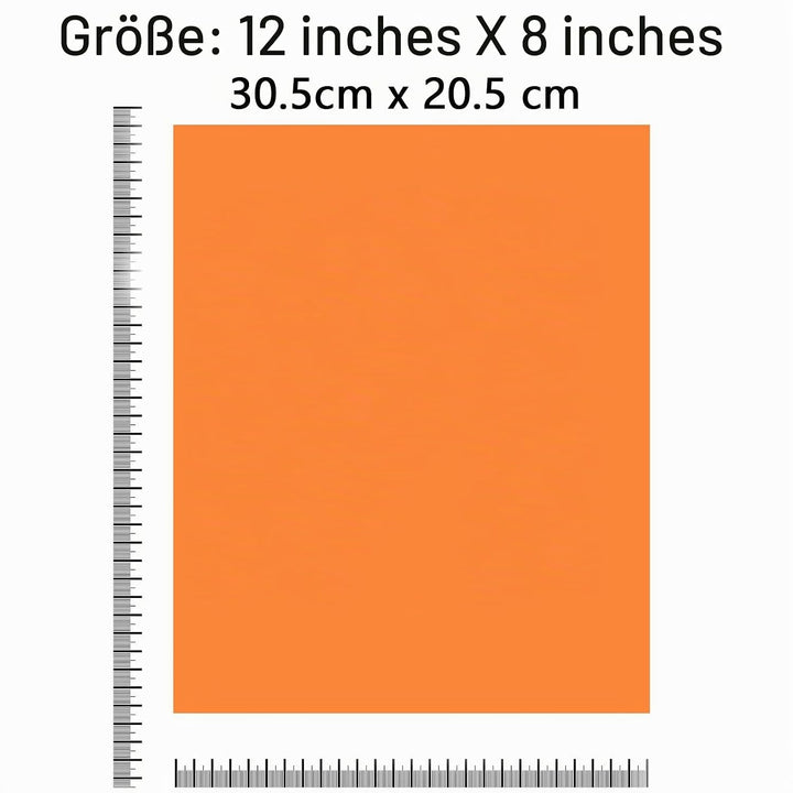 ImnBest 42 Stück Selbstklebende Vinylfolie, 30.5 * 20.5 cm Vinyl Blätter für verschiedene Farbfolien