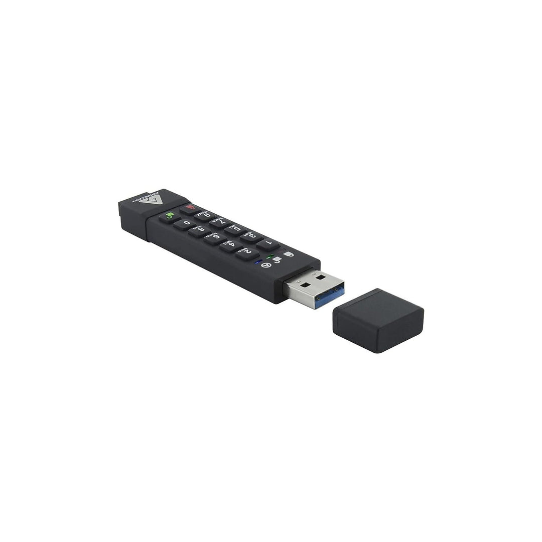 Apricorn ASK3Z-128GB SecureKey Flash S-USB 3.1, 128GB, Schwarz, 128GB