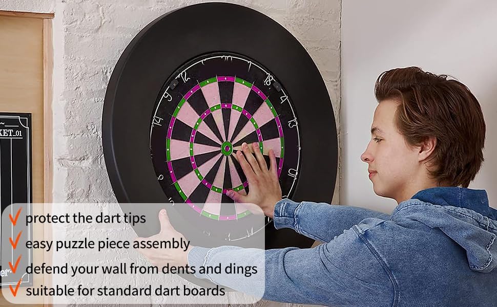 Dartscheibe Schutzring Dartscheibe, Surround Dartscheibe, Darts Schutzring, Dartscheibe Schutzwand,