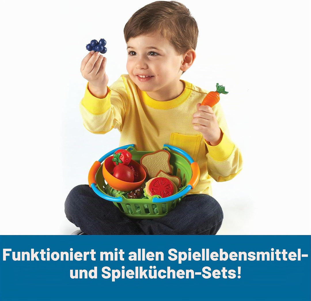 Learning Resources New Sprouts Einkaufskörbe (Set mit 4 Stück) Korb-Set, Korb-Set