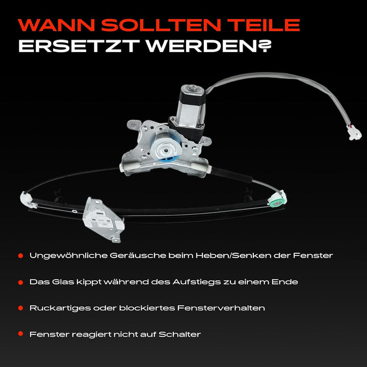 Frankberg Fensterheber Mit Motor Hinten Links Kompatibel mit Epica KL1 2.0L Stufenheck 2006-2011 Rep