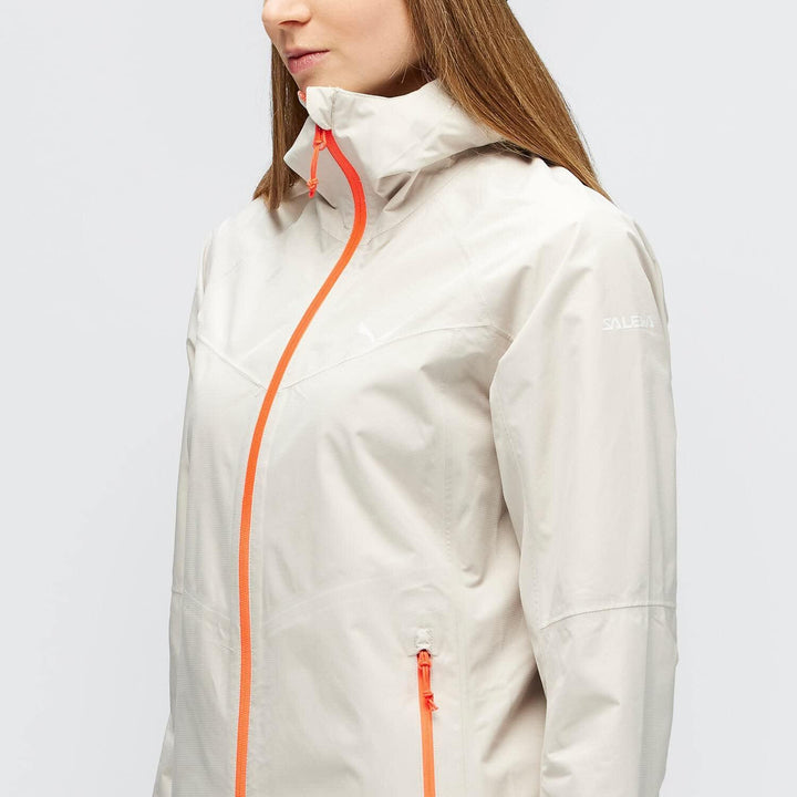 Salewa Damen Puez (Aqua 3) Ptx W Jkt Regenjacken XS Oatmeal/6080, XS Oatmeal/6080