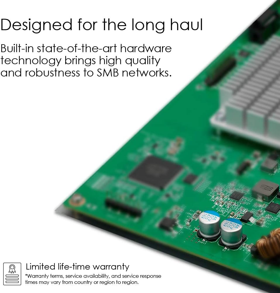 Zyxel Gigabit Ethernet Smart-Managed Switch mit 24 Ports, vier 10G SFP+ Slots und Hybrid Cloud-Modus