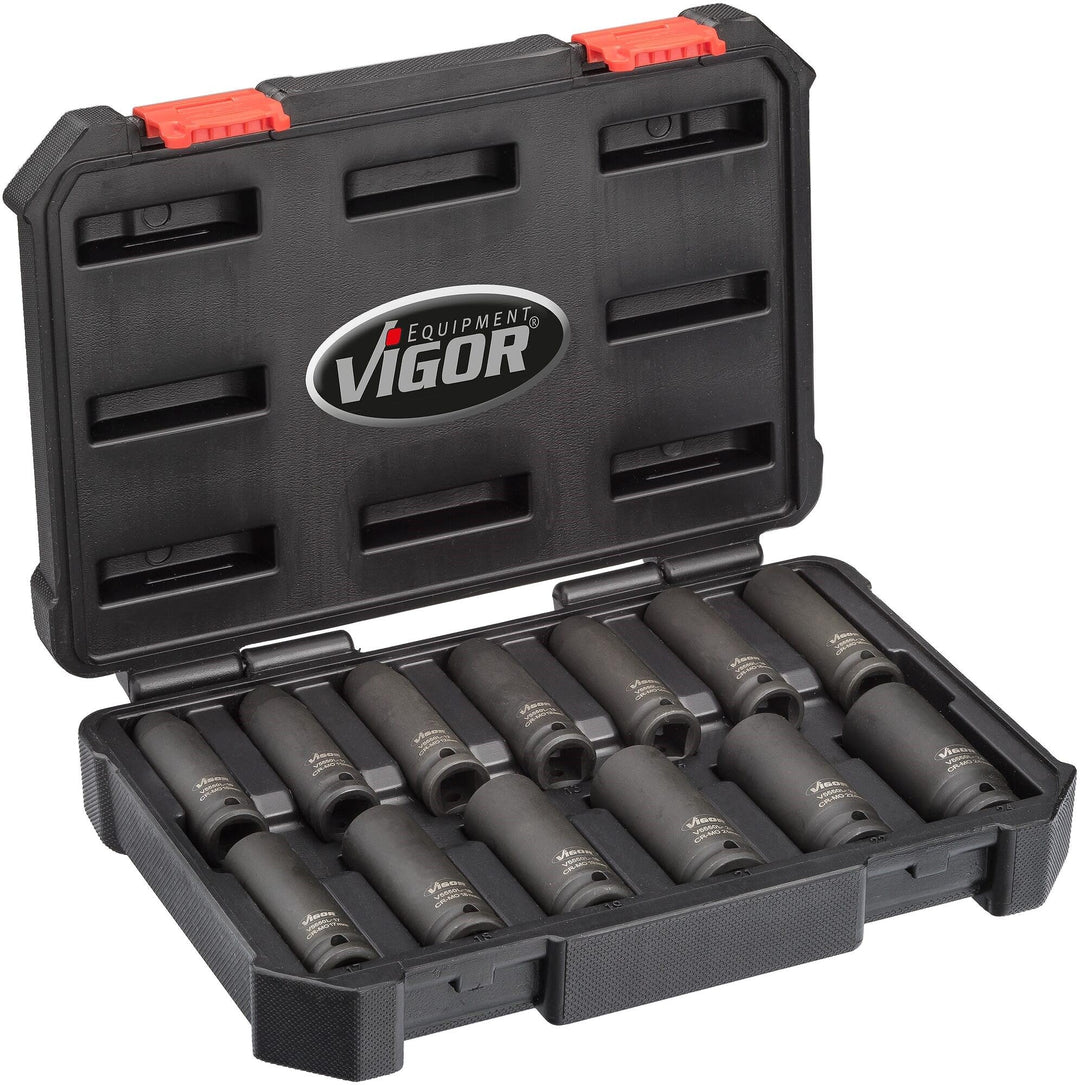 Vigor Vigor_V5550L Schlag-Steckschlüssel-Sortiment