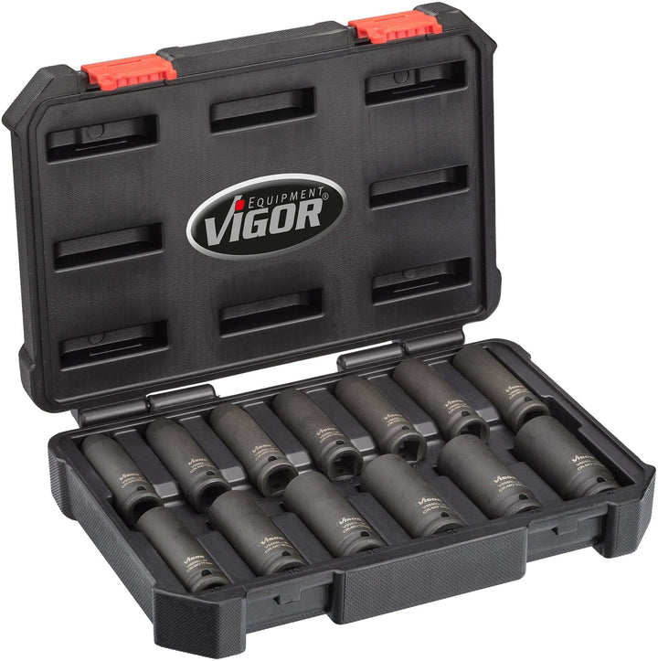 Vigor Vigor_V5550L Schlag-Steckschlüssel-Sortiment