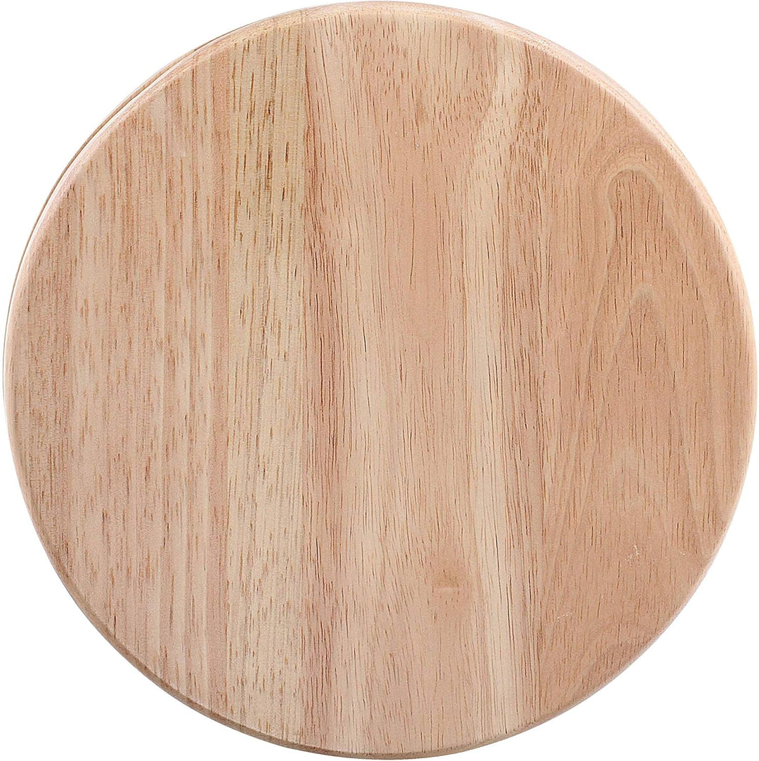 LIVOO MEN28 Plateau Drehbare Käseplatte mit Zubehör, Bois Et Métal