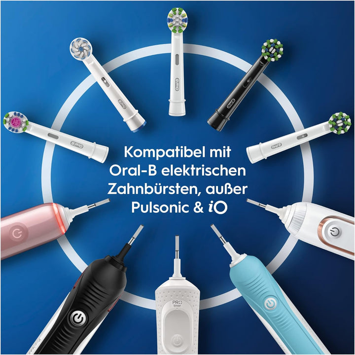 Oral-B Aufsteckbürsten Cross Action 16er FFU CleanMaximizer 16 stück (1er Pack) Alt Single, 16 stück
