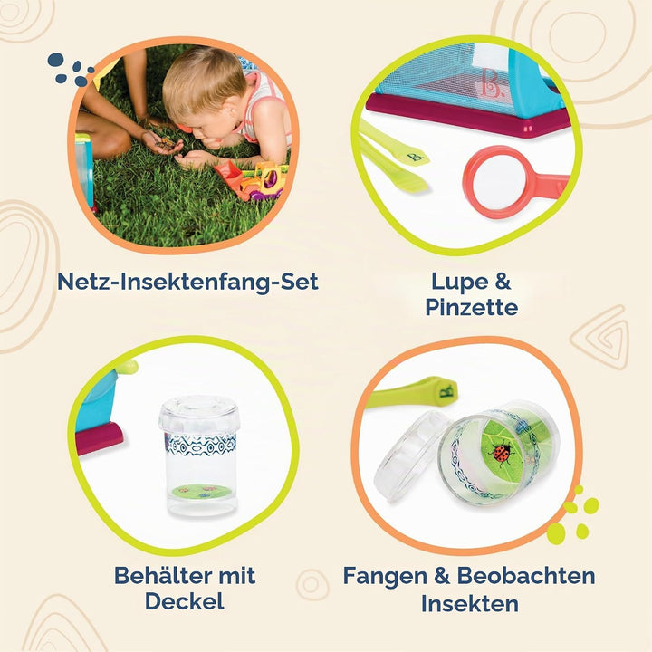 B. toys - Käfer-Bungalow - Insektenfänger - Insektenfängerset - Sommerspielzeug für draussen - Bildu