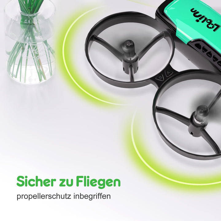 Loolinn | Drohne mit Kamera als Geschenk für Kinder - Mini Drohne Ferngesteuert, First Person View K