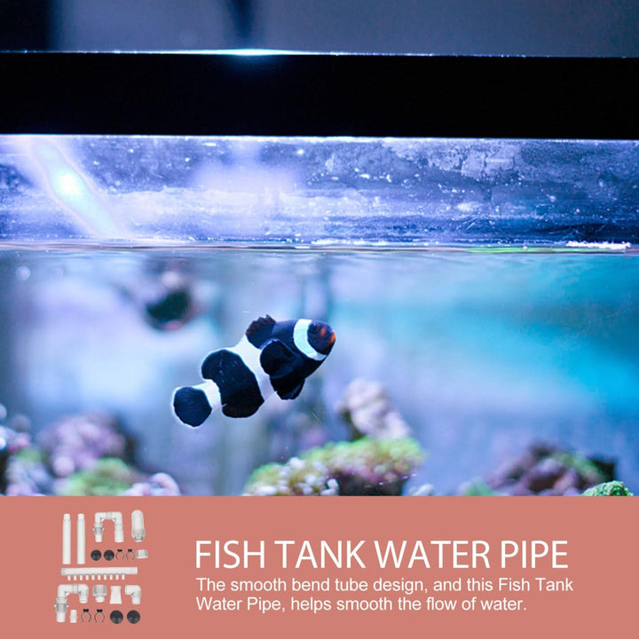POPETPOP 1 Satz Teile Ersatz Filter Rohr Zufluss Einlass Abfluss Wasser Schlauch Aquarium Zubehör Pr