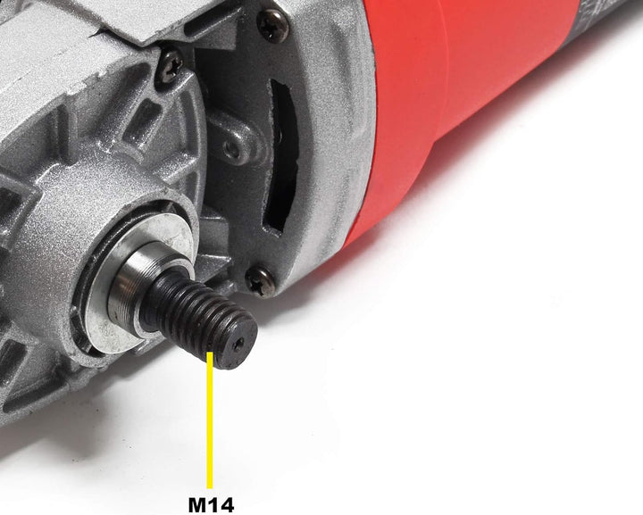 Wiltec Poliermaschine Set aus 21 Teilen 1200W bis 3000 U/min, Schleifgerät mit 6 Stufen inkl. vieler