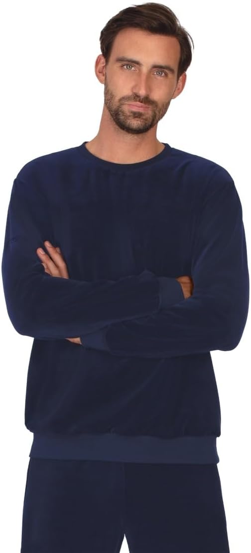 Trigema Herren Nicki-Shirt XL Navy, XL Navy