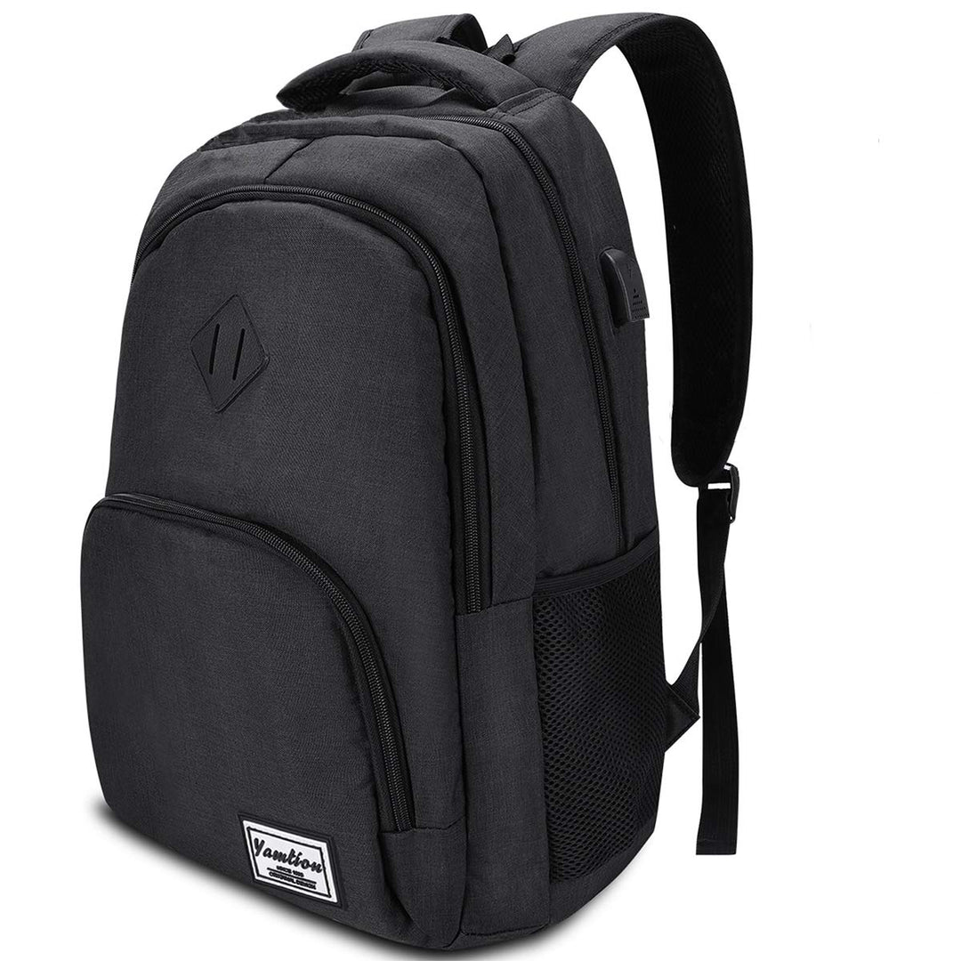 YAMTION Rucksack Herren und Damen,Gross 17.3 Zoll Schultasche Schulranze Schulrucksack Jungen Teenag