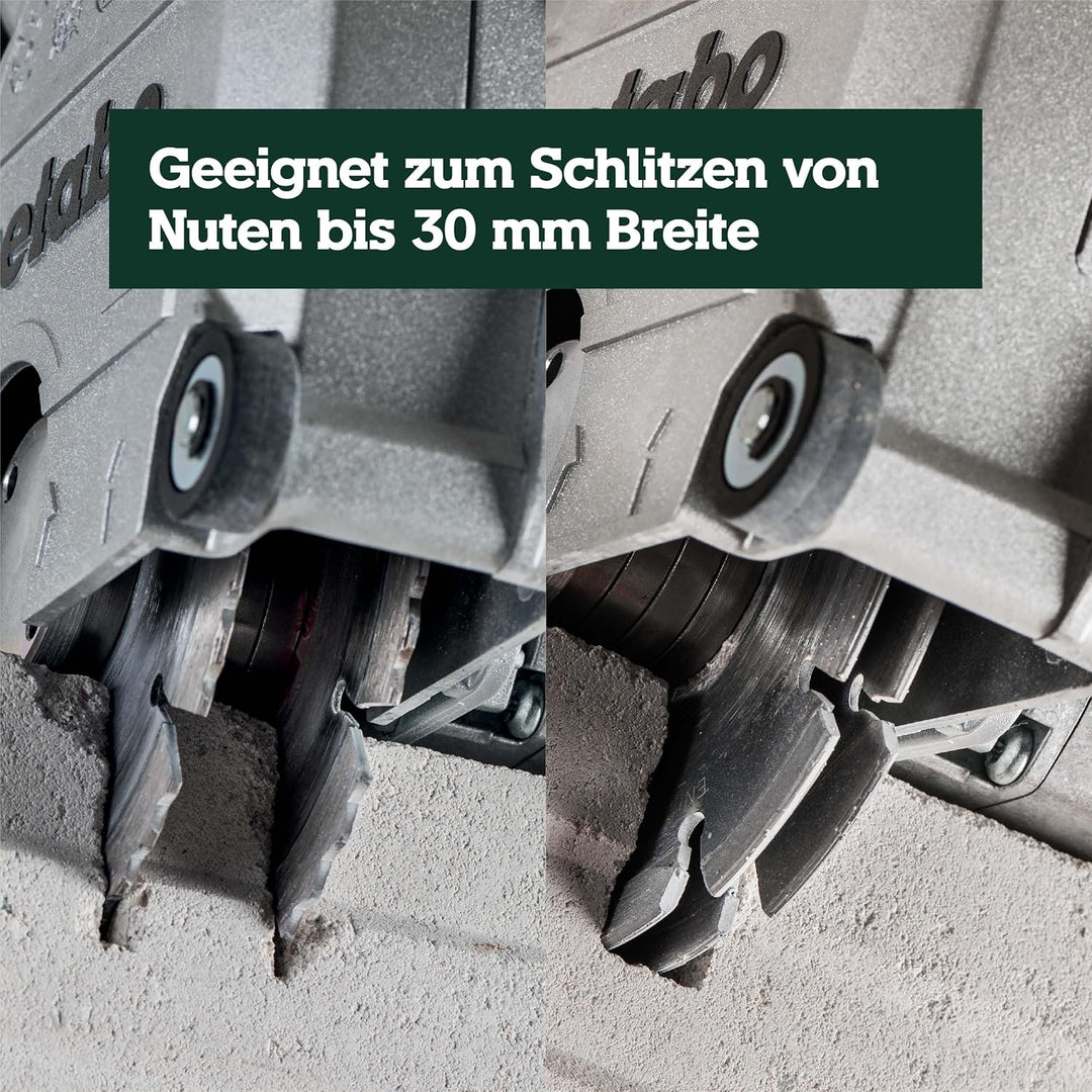 Metabo Mauernutfräse MFE 40 – 604040500 – Für präzise Elektroinstallationen zum Verlegen von Kabeln