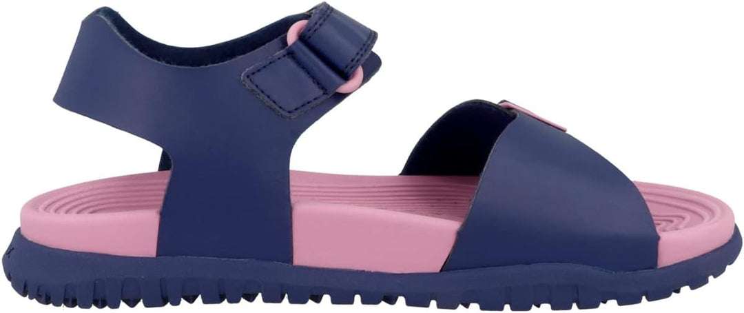 Geox Mädchen J Fommiex Gir Sandal 26 EU Navy Dk Pink, 26 EU Navy Dk Pink