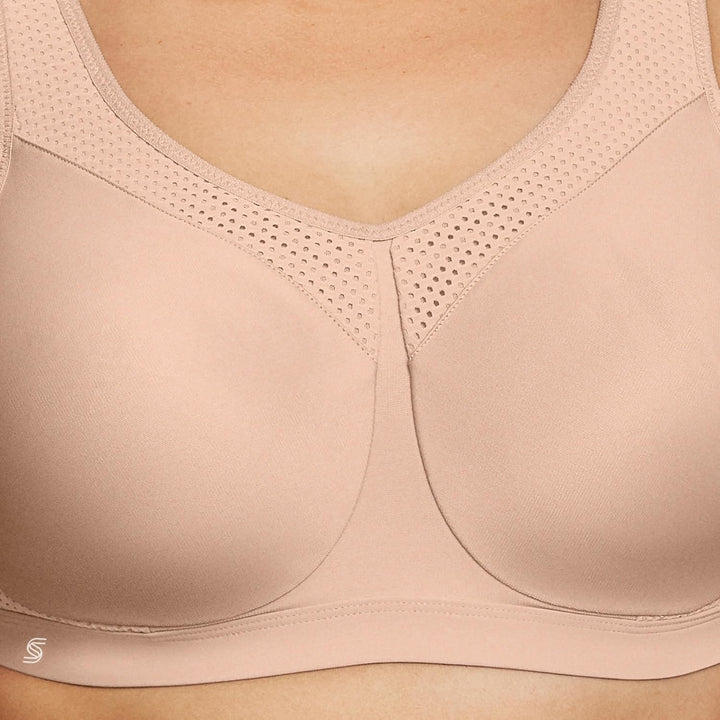 Glamorise Wonderwire 9066 Damen-Sport-BH, Übergrösse, hohe Belastung, mit Bügel 70G Haut, 70G Haut
