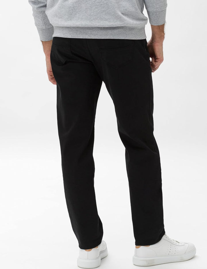 BRAX Straight Fit Hose Cadiz Cotton Satin Stretch Nachtblau 30W / 30L Perma Black, 30W / 30L Perma B