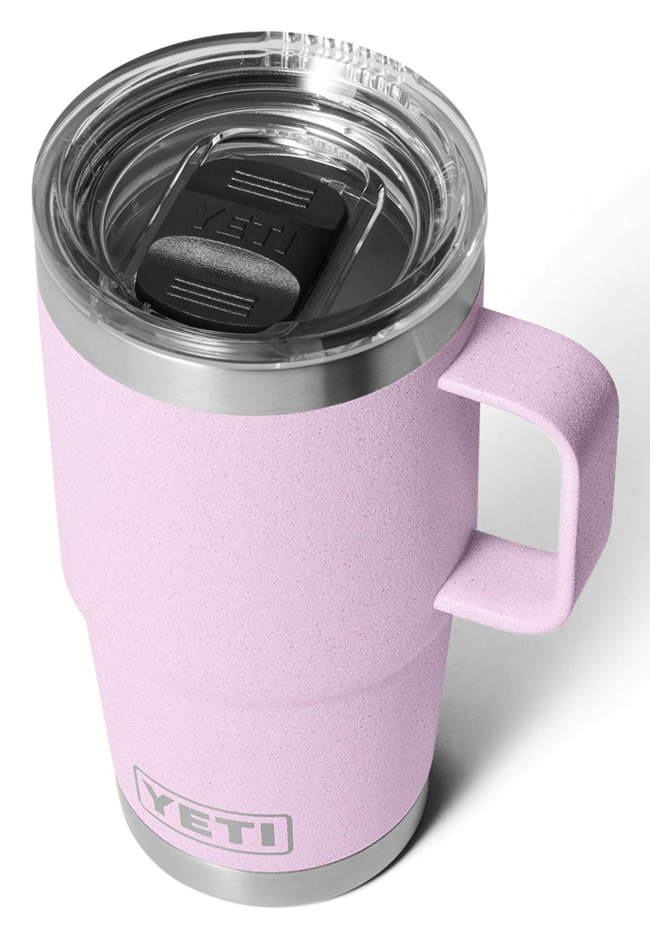 YETI Rambler Reisebecher Mit Stronghold Deckel, Cherry Blossom, 20 oz (591 ml), Cherry Blossom