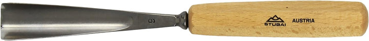 Stubai Stechbeitel Serie 55 - Form 9 : Gerades Hohleisen 30mm - 550930, 30mm
