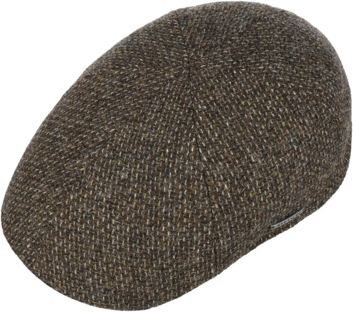 Stetson Texas Classic Wool Flatcap - Schiebermütze Herren - Herrenmütze mit Baumwollfutter - Schirmm
