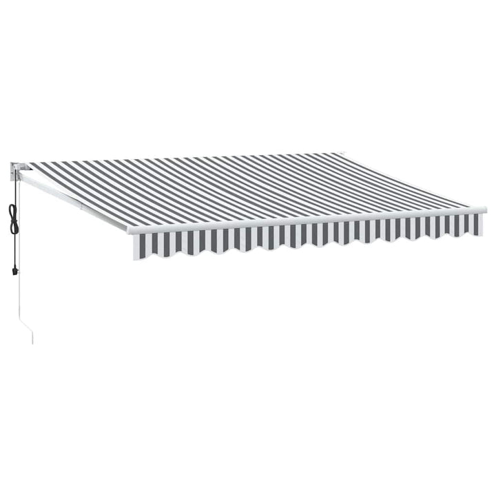 vidaXL Markise Einziehbar, Gelenkarmmarkise Wandmontage, Sonnenmarkise für Garten Terrasse, Balkonma