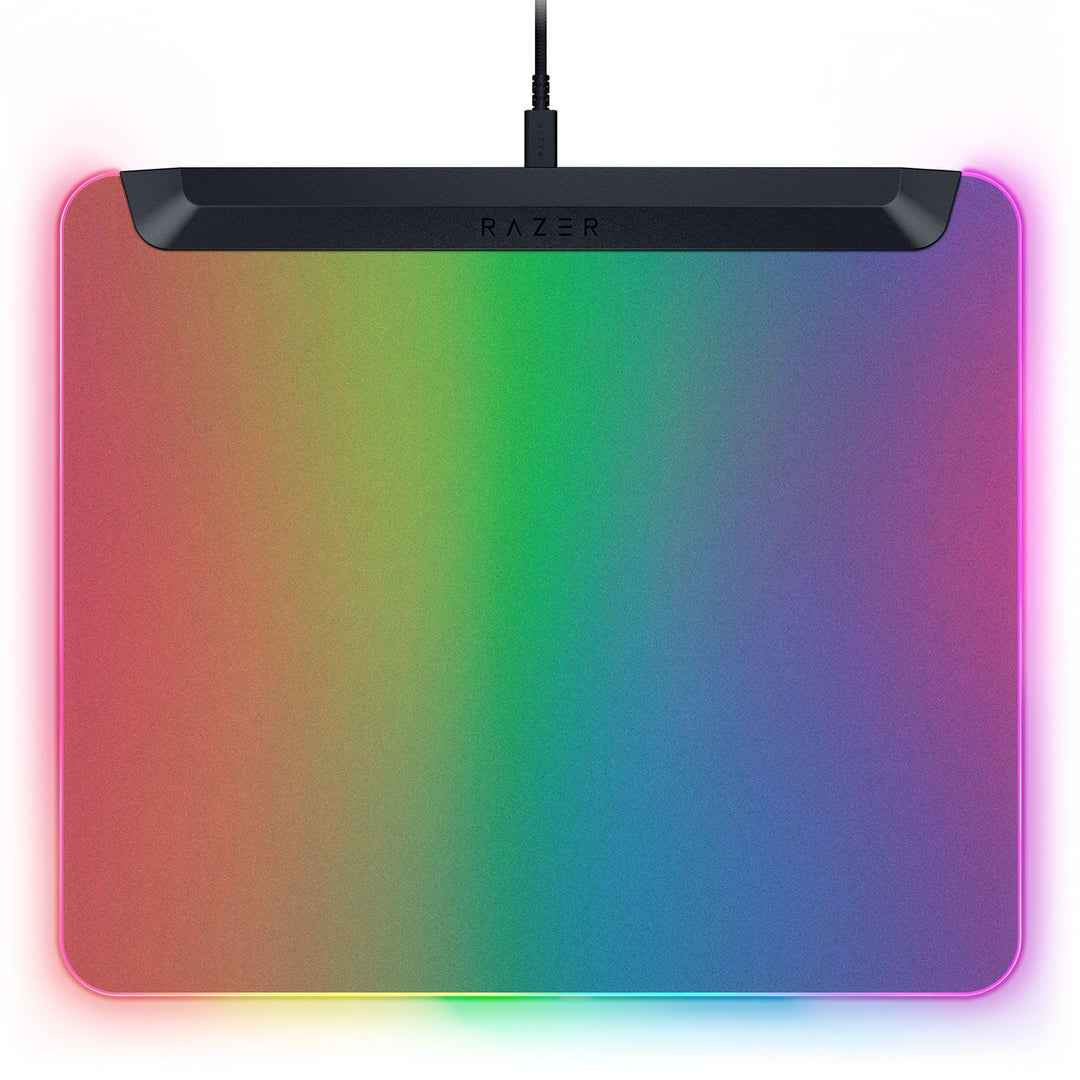 Razer Firefly V2 Pro - RGB-hintergrundbeleuchtete Gaming-Mausmatte - integrierter USB-Anschluss (15-