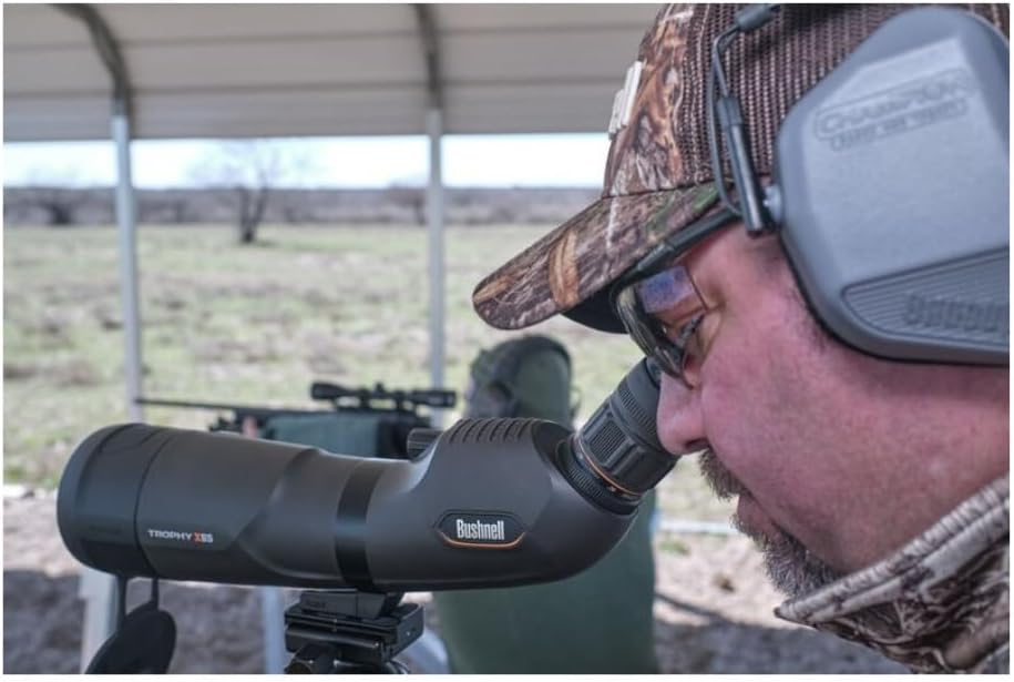 Bushnell - Trophy Xtreme Spektiv - 20-60x65 - Grün - Porroprisma - Voll multivergütet - Robustes erg